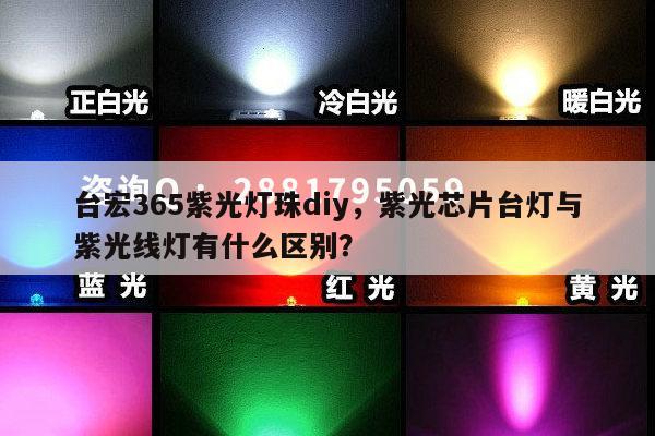 台宏365紫光灯珠diy，紫光芯片台灯与紫光线灯有什么区别？-第1张图片-led灯珠, 贴片led灯珠, 直插led灯珠, 大功率灯珠, 3528灯珠, led灯珠厂家广东台宏光电科技有限公司 服务热线400-689-8189