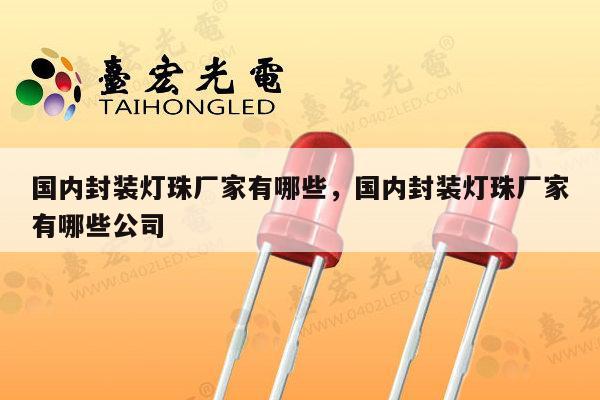 国内封装灯珠厂家有哪些，国内封装灯珠厂家有哪些公司-第1张图片-led灯珠, 贴片led灯珠, 直插led灯珠, 大功率灯珠, 3528灯珠, led灯珠厂家广东台宏光电科技有限公司 服务热线400-689-8189
