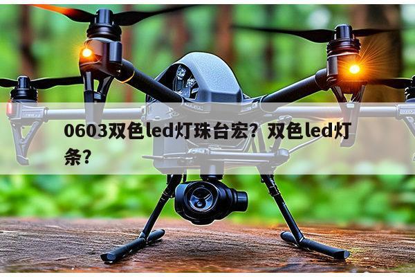 0603双色led灯珠台宏？双色led灯条？-第1张图片-led灯珠, 贴片led灯珠, 直插led灯珠, 大功率灯珠, 3528灯珠, led灯珠厂家广东台宏光电科技有限公司 服务热线400-689-8189