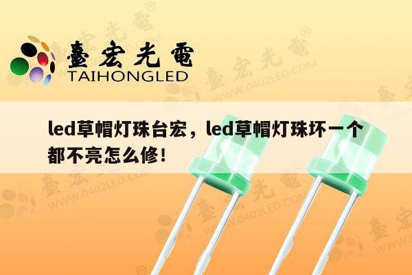 led草帽灯珠台宏,led草帽灯珠坏一个都不亮怎么修!-第1张图片-led灯珠, 贴片led灯珠, 直插led灯珠, 大功率灯珠, 3528灯珠, led灯珠厂家广东台宏光电科技有限公司 服务热线400-689-8189 led草帽灯珠台宏,led草帽灯珠坏一个都不亮怎么修!-第1张图片-led灯珠, 贴片led灯珠, 直插led灯珠, 大功率灯珠, 3528灯珠, led灯珠厂家广东台宏光电科技有限公司 服务热线400-689-8189