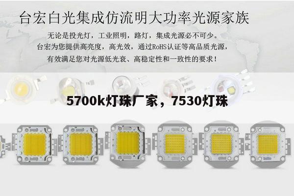 5700k灯珠厂家,7530灯珠-第1张图片-led灯珠, 贴片led灯珠, 直插led灯珠, 大功率灯珠, 3528灯珠, led灯珠厂家广东台宏光电科技有限公司 服务热线400-689-8189 5700k灯珠厂家,7530灯珠-第1张图片-led灯珠, 贴片led灯珠, 直插led灯珠, 大功率灯珠, 3528灯珠, led灯珠厂家广东台宏光电科技有限公司 服务热线400-689-8189