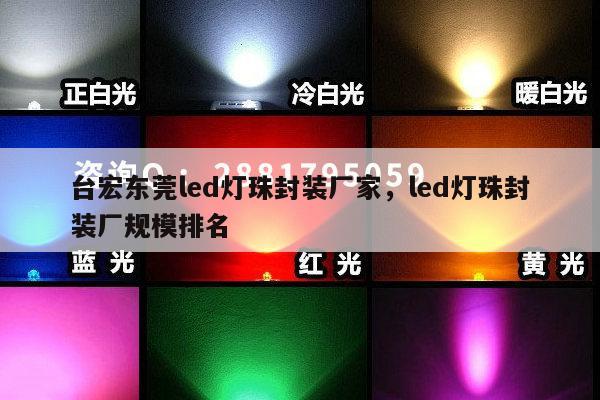 台宏东莞led灯珠封装厂家，led灯珠封装厂规模排名-第1张图片-led灯珠, 贴片led灯珠, 直插led灯珠, 大功率灯珠, 3528灯珠, led灯珠厂家广东台宏光电科技有限公司 服务热线400-689-8189