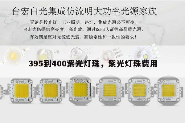 395到400紫光灯珠，紫光灯珠费用-第1张图片-led灯珠, 贴片led灯珠, 直插led灯珠, 大功率灯珠, 3528灯珠, led灯珠厂家广东台宏光电科技有限公司 服务热线400-689-8189