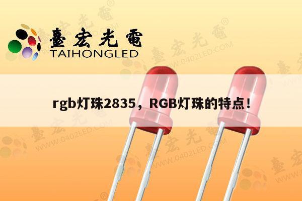 rgb灯珠2835，RGB灯珠的特点！-第1张图片-led灯珠, 贴片led灯珠, 直插led灯珠, 大功率灯珠, 3528灯珠, led灯珠厂家广东台宏光电科技有限公司 服务热线400-689-8189
