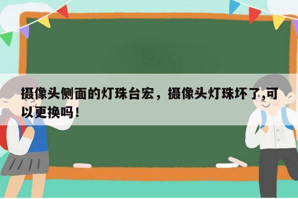 摄像头侧面的灯珠台宏，摄像头灯珠坏了,可以更换吗！-第1张图片-led灯珠, 贴片led灯珠, 直插led灯珠, 大功率灯珠, 3528灯珠, led灯珠厂家广东台宏光电科技有限公司 服务热线400-689-8189