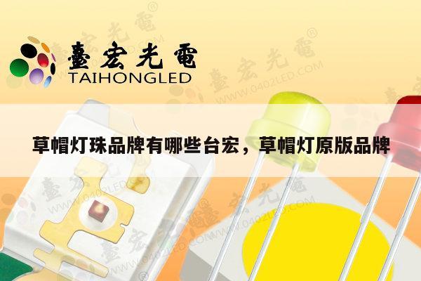 草帽灯珠品牌有哪些台宏，草帽灯原版品牌-第1张图片-led灯珠, 贴片led灯珠, 直插led灯珠, 大功率灯珠, 3528灯珠, led灯珠厂家广东台宏光电科技有限公司 服务热线400-689-8189