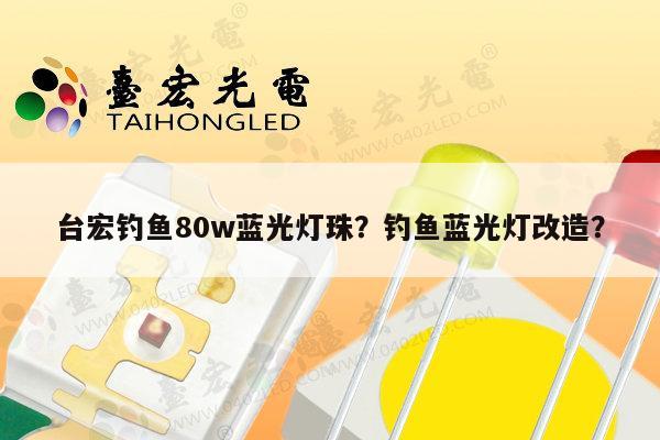 台宏钓鱼80w蓝光灯珠？钓鱼蓝光灯改造？-第1张图片-led灯珠, 贴片led灯珠, 直插led灯珠, 大功率灯珠, 3528灯珠, led灯珠厂家广东台宏光电科技有限公司 服务热线400-689-8189