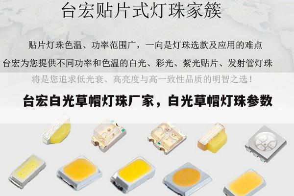 台宏白光草帽灯珠厂家，白光草帽灯珠参数-第1张图片-led灯珠, 贴片led灯珠, 直插led灯珠, 大功率灯珠, 3528灯珠, led灯珠厂家广东台宏光电科技有限公司 服务热线400-689-8189