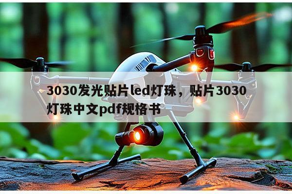 3030发光贴片led灯珠，贴片3030灯珠中文pdf规格书-第1张图片-led灯珠, 贴片led灯珠, 直插led灯珠, 大功率灯珠, 3528灯珠, led灯珠厂家广东台宏光电科技有限公司 服务热线400-689-8189