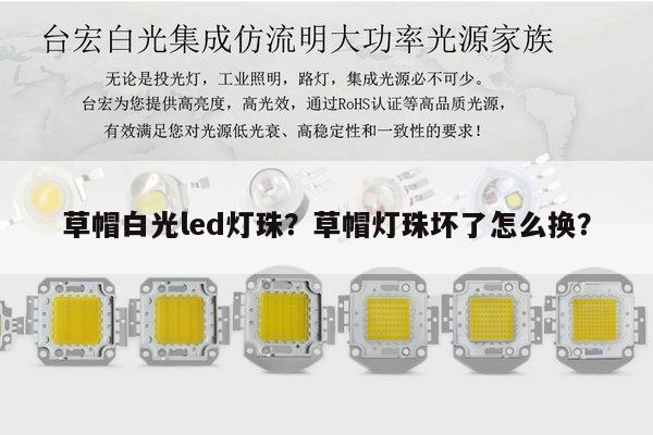 草帽白光led灯珠?草帽灯珠坏了怎么换?-第1张图片-led灯珠, 贴片led灯珠, 直插led灯珠, 大功率灯珠, 3528灯珠, led灯珠厂家广东台宏光电科技有限公司 服务热线400-689-8189 草帽白光led灯珠?草帽灯珠坏了怎么换?-第1张图片-led灯珠, 贴片led灯珠, 直插led灯珠, 大功率灯珠, 3528灯珠, led灯珠厂家广东台宏光电科技有限公司 服务热线400-689-8189