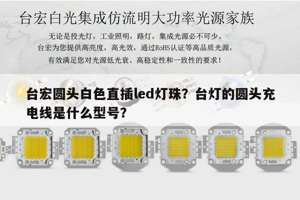 台宏圆头白色直插led灯珠？台灯的圆头充电线是什么型号？-第1张图片-led灯珠, 贴片led灯珠, 直插led灯珠, 大功率灯珠, 3528灯珠, led灯珠厂家广东台宏光电科技有限公司 服务热线400-689-8189