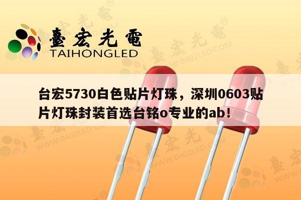 台宏5730白色贴片灯珠,深圳0603贴片灯珠封装首选台铭o专业的ab!-第1张图片-led灯珠, 贴片led灯珠, 直插led灯珠, 大功率灯珠, 3528灯珠, led灯珠厂家广东台宏光电科技有限公司 服务热线400-689-8189 台宏5730白色贴片灯珠,深圳0603贴片灯珠封装首选台铭o专业的ab!-第1张图片-led灯珠, 贴片led灯珠, 直插led灯珠, 大功率灯珠, 3528灯珠, led灯珠厂家广东台宏光电科技有限公司 服务热线400-689-8189
