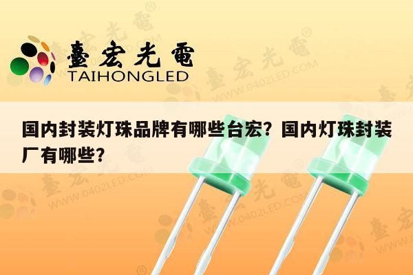 国内封装灯珠品牌有哪些台宏？国内灯珠封装厂有哪些？-第1张图片-led灯珠, 贴片led灯珠, 直插led灯珠, 大功率灯珠, 3528灯珠, led灯珠厂家广东台宏光电科技有限公司 服务热线400-689-8189