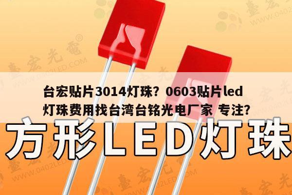 台宏贴片3014灯珠？0603贴片led灯珠费用找台湾台铭光电厂家 专注？-第1张图片-led灯珠, 贴片led灯珠, 直插led灯珠, 大功率灯珠, 3528灯珠, led灯珠厂家广东台宏光电科技有限公司 服务热线400-689-8189