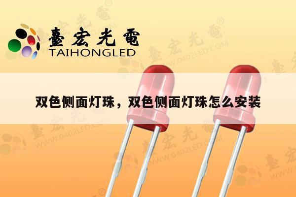 双色侧面灯珠，双色侧面灯珠怎么安装-第1张图片-led灯珠, 贴片led灯珠, 直插led灯珠, 大功率灯珠, 3528灯珠, led灯珠厂家广东台宏光电科技有限公司 服务热线400-689-8189