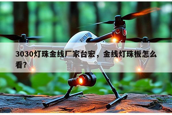 3030灯珠金线厂家台宏，金线灯珠板怎么看？-第1张图片-led灯珠, 贴片led灯珠, 直插led灯珠, 大功率灯珠, 3528灯珠, led灯珠厂家广东台宏光电科技有限公司 服务热线400-689-8189