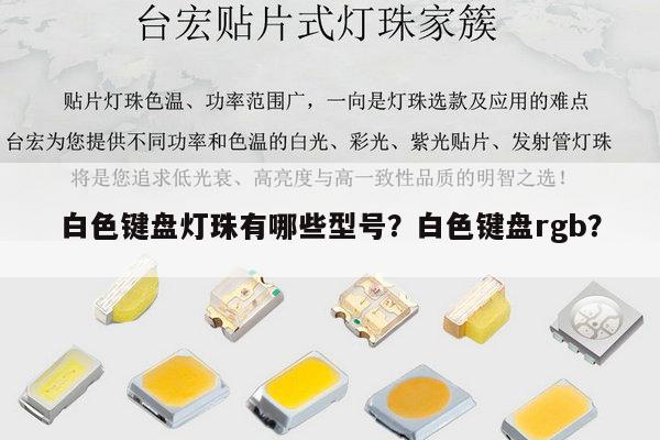 白色键盘灯珠有哪些型号？白色键盘rgb？-第1张图片-led灯珠, 贴片led灯珠, 直插led灯珠, 大功率灯珠, 3528灯珠, led灯珠厂家广东台宏光电科技有限公司 服务热线400-689-8189