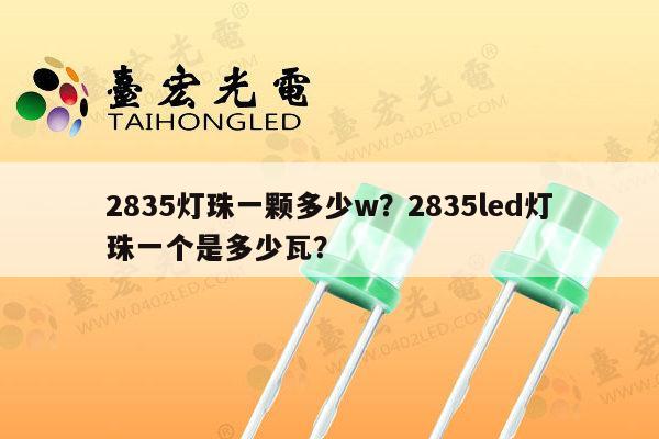 2835灯珠一颗多少w?2835led灯珠一个是多少瓦?-第1张图片-led灯珠, 贴片led灯珠, 直插led灯珠, 大功率灯珠, 3528灯珠, led灯珠厂家广东台宏光电科技有限公司 服务热线400-689-8189 2835灯珠一颗多少w?2835led灯珠一个是多少瓦?-第1张图片-led灯珠, 贴片led灯珠, 直插led灯珠, 大功率灯珠, 3528灯珠, led灯珠厂家广东台宏光电科技有限公司 服务热线400-689-8189
