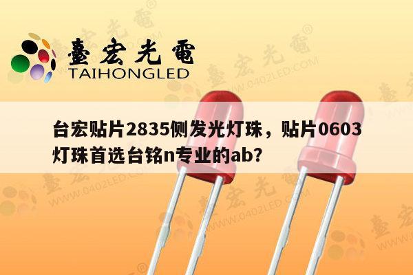 台宏贴片2835侧发光灯珠,贴片0603灯珠首选台铭n专业的ab?-第1张图片-led灯珠, 贴片led灯珠, 直插led灯珠, 大功率灯珠, 3528灯珠, led灯珠厂家广东台宏光电科技有限公司 服务热线400-689-8189 台宏贴片2835侧发光灯珠,贴片0603灯珠首选台铭n专业的ab?-第1张图片-led灯珠, 贴片led灯珠, 直插led灯珠, 大功率灯珠, 3528灯珠, led灯珠厂家广东台宏光电科技有限公司 服务热线400-689-8189