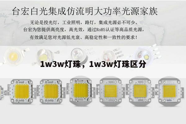 1w3w灯珠,1w3w灯珠区分-第1张图片-led灯珠, 贴片led灯珠, 直插led灯珠, 大功率灯珠, 3528灯珠, led灯珠厂家广东台宏光电科技有限公司 服务热线400-689-8189 1w3w灯珠,1w3w灯珠区分-第1张图片-led灯珠, 贴片led灯珠, 直插led灯珠, 大功率灯珠, 3528灯珠, led灯珠厂家广东台宏光电科技有限公司 服务热线400-689-8189
