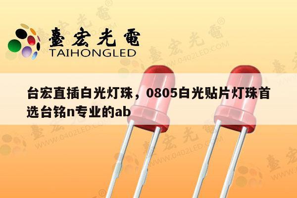 台宏直插白光灯珠，0805白光贴片灯珠首选台铭n专业的ab-第1张图片-led灯珠, 贴片led灯珠, 直插led灯珠, 大功率灯珠, 3528灯珠, led灯珠厂家广东台宏光电科技有限公司 服务热线400-689-8189