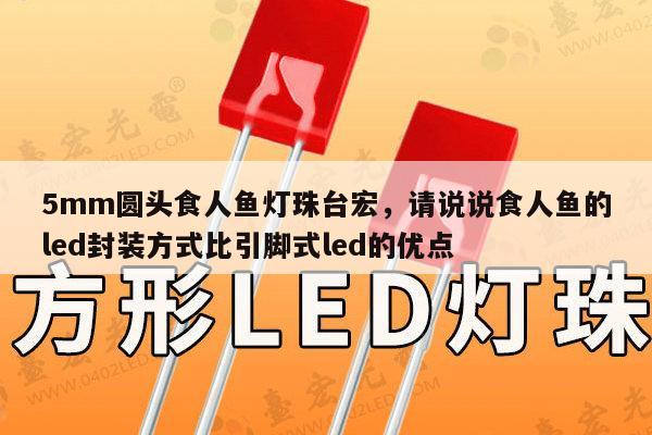 5mm圆头食人鱼灯珠台宏，请说说食人鱼的led封装方式比引脚式led的优点-第1张图片-led灯珠, 贴片led灯珠, 直插led灯珠, 大功率灯珠, 3528灯珠, led灯珠厂家广东台宏光电科技有限公司 服务热线400-689-8189