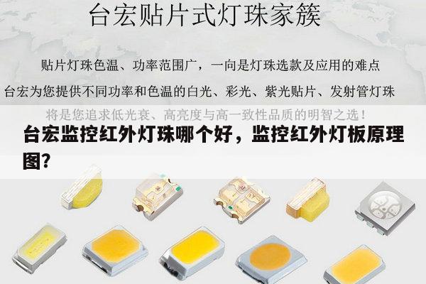 台宏监控红外灯珠哪个好，监控红外灯板原理图？-第1张图片-led灯珠, 贴片led灯珠, 直插led灯珠, 大功率灯珠, 3528灯珠, led灯珠厂家广东台宏光电科技有限公司 服务热线400-689-8189