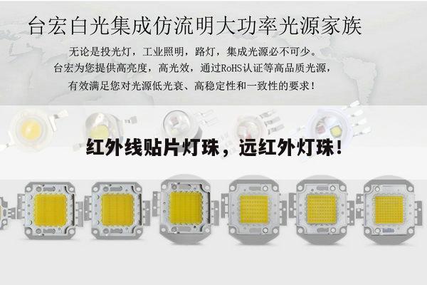 红外线贴片灯珠，远红外灯珠！-第1张图片-led灯珠, 贴片led灯珠, 直插led灯珠, 大功率灯珠, 3528灯珠, led灯珠厂家广东台宏光电科技有限公司 服务热线400-689-8189