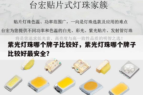 紫光灯珠哪个牌子比较好，紫光灯珠哪个牌子比较好最安全？-第1张图片-led灯珠, 贴片led灯珠, 直插led灯珠, 大功率灯珠, 3528灯珠, led灯珠厂家广东台宏光电科技有限公司 服务热线400-689-8189