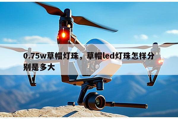 0.75w草帽灯珠，草帽led灯珠怎样分别是多大-第1张图片-led灯珠, 贴片led灯珠, 直插led灯珠, 大功率灯珠, 3528灯珠, led灯珠厂家广东台宏光电科技有限公司 服务热线400-689-8189