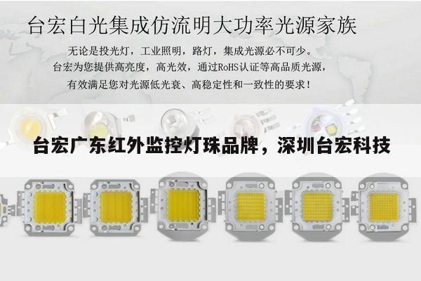 台宏广东红外监控灯珠品牌，深圳台宏科技-第1张图片-led灯珠, 贴片led灯珠, 直插led灯珠, 大功率灯珠, 3528灯珠, led灯珠厂家广东台宏光电科技有限公司 服务热线400-689-8189