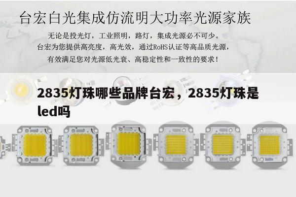 2835灯珠哪些品牌台宏，2835灯珠是led吗-第1张图片-led灯珠, 贴片led灯珠, 直插led灯珠, 大功率灯珠, 3528灯珠, led灯珠厂家广东台宏光电科技有限公司 服务热线400-689-8189