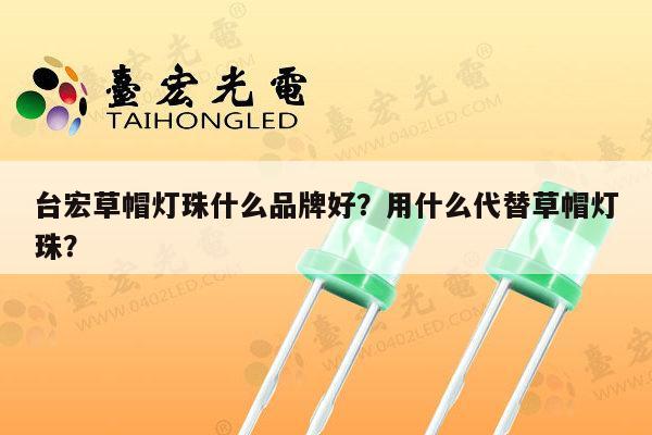 台宏草帽灯珠什么品牌好？用什么代替草帽灯珠？-第1张图片-led灯珠, 贴片led灯珠, 直插led灯珠, 大功率灯珠, 3528灯珠, led灯珠厂家广东台宏光电科技有限公司 服务热线400-689-8189