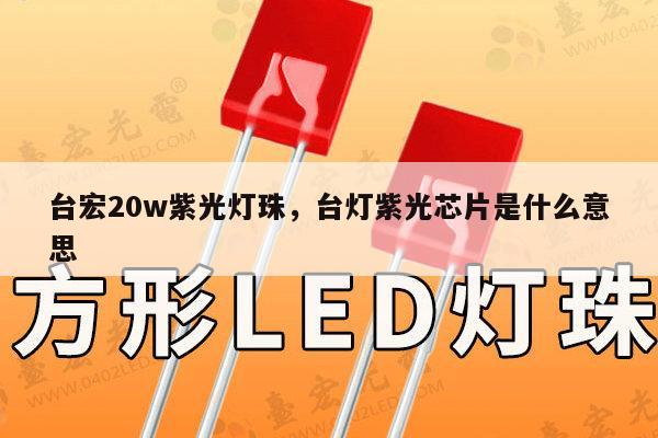 台宏20w紫光灯珠，台灯紫光芯片是什么意思-第1张图片-led灯珠, 贴片led灯珠, 直插led灯珠, 大功率灯珠, 3528灯珠, led灯珠厂家广东台宏光电科技有限公司 服务热线400-689-8189
