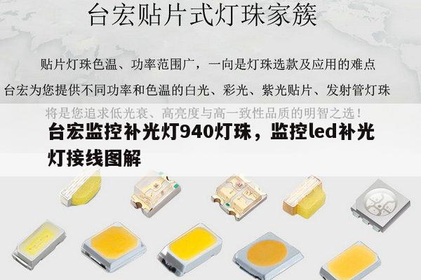 台宏监控补光灯940灯珠，监控led补光灯接线图解-第1张图片-led灯珠, 贴片led灯珠, 直插led灯珠, 大功率灯珠, 3528灯珠, led灯珠厂家广东台宏光电科技有限公司 服务热线400-689-8189