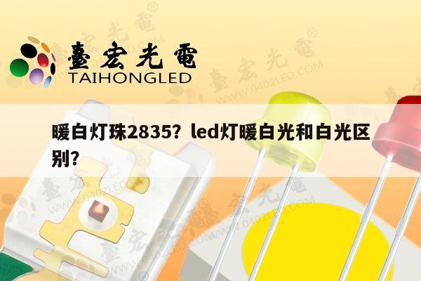 暖白灯珠2835？led灯暖白光和白光区别？-第1张图片-led灯珠, 贴片led灯珠, 直插led灯珠, 大功率灯珠, 3528灯珠, led灯珠厂家广东台宏光电科技有限公司 服务热线400-689-8189