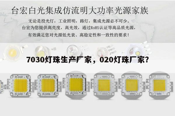 7030灯珠生产厂家，020灯珠厂家？-第1张图片-led灯珠, 贴片led灯珠, 直插led灯珠, 大功率灯珠, 3528灯珠, led灯珠厂家广东台宏光电科技有限公司 服务热线400-689-8189