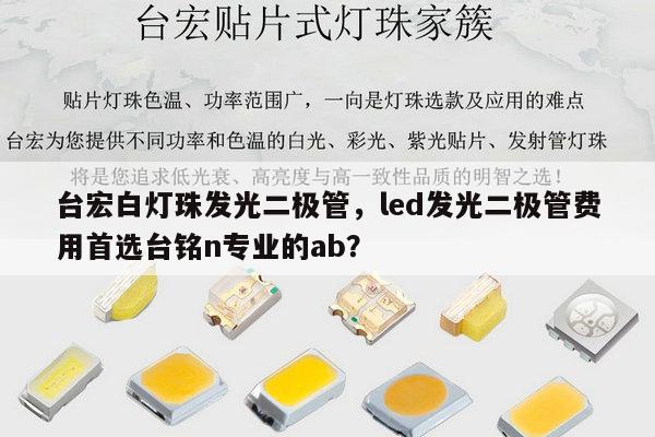 台宏白灯珠发光二极管，led发光二极管费用首选台铭n专业的ab？-第1张图片-led灯珠, 贴片led灯珠, 直插led灯珠, 大功率灯珠, 3528灯珠, led灯珠厂家广东台宏光电科技有限公司 服务热线400-689-8189