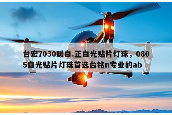 台宏7030暖白.正白光贴片灯珠，0805白光贴片灯珠首选台铭n专业的ab-第1张图片-led灯珠, 贴片led灯珠, 直插led灯珠, 大功率灯珠, 3528灯珠, led灯珠厂家广东台宏光电科技有限公司 服务热线400-689-8189