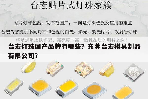 台宏灯珠国产品牌有哪些？东莞台宏模具制品有限公司？-第1张图片-led灯珠, 贴片led灯珠, 直插led灯珠, 大功率灯珠, 3528灯珠, led灯珠厂家广东台宏光电科技有限公司 服务热线400-689-8189