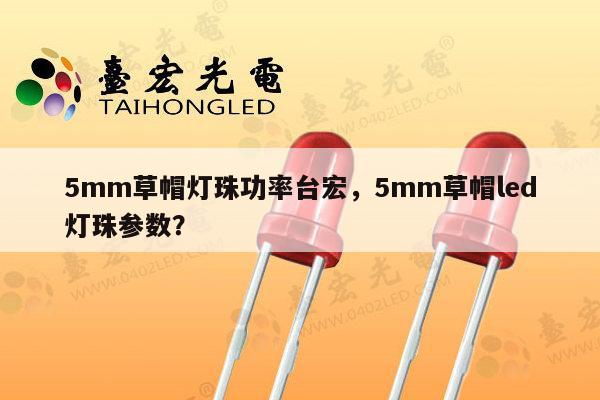 5mm草帽灯珠功率台宏，5mm草帽led灯珠参数？-第1张图片-led灯珠, 贴片led灯珠, 直插led灯珠, 大功率灯珠, 3528灯珠, led灯珠厂家广东台宏光电科技有限公司 服务热线400-689-8189