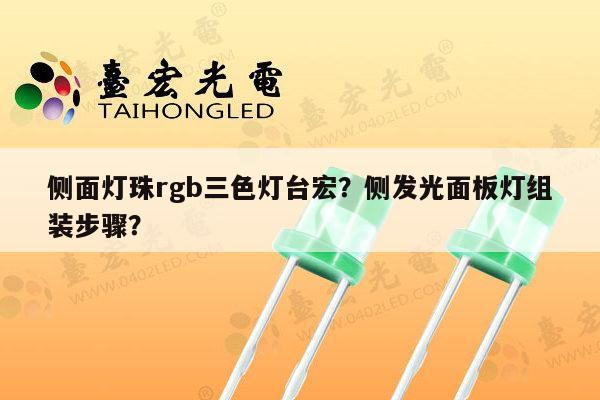侧面灯珠rgb三色灯台宏？侧发光面板灯组装步骤？-第1张图片-led灯珠, 贴片led灯珠, 直插led灯珠, 大功率灯珠, 3528灯珠, led灯珠厂家广东台宏光电科技有限公司 服务热线400-689-8189