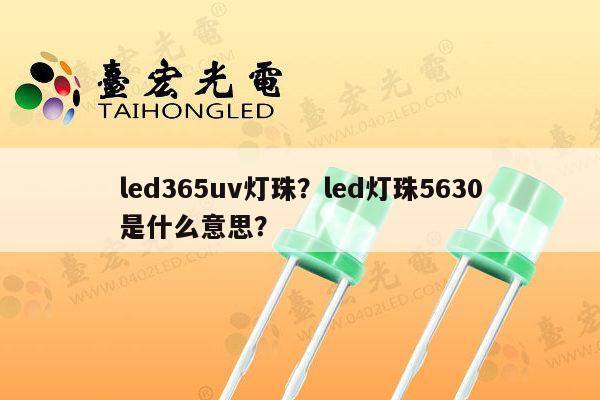led365uv灯珠?led灯珠5630是什么意思?-第1张图片-led灯珠, 贴片led灯珠, 直插led灯珠, 大功率灯珠, 3528灯珠, led灯珠厂家广东台宏光电科技有限公司 服务热线400-689-8189 led365uv灯珠?led灯珠5630是什么意思?-第1张图片-led灯珠, 贴片led灯珠, 直插led灯珠, 大功率灯珠, 3528灯珠, led灯珠厂家广东台宏光电科技有限公司 服务热线400-689-8189