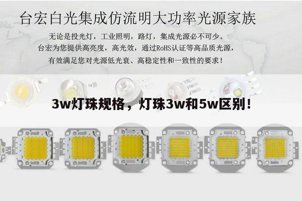 3w灯珠规格,灯珠3w和5w区别!-第1张图片-led灯珠, 贴片led灯珠, 直插led灯珠, 大功率灯珠, 3528灯珠, led灯珠厂家广东台宏光电科技有限公司 服务热线400-689-8189 3w灯珠规格,灯珠3w和5w区别!-第1张图片-led灯珠, 贴片led灯珠, 直插led灯珠, 大功率灯珠, 3528灯珠, led灯珠厂家广东台宏光电科技有限公司 服务热线400-689-8189