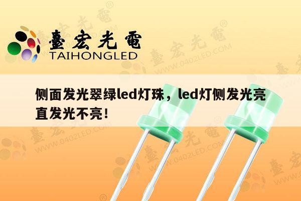 侧面发光翠绿led灯珠,led灯侧发光亮直发光不亮!-第1张图片-led灯珠, 贴片led灯珠, 直插led灯珠, 大功率灯珠, 3528灯珠, led灯珠厂家广东台宏光电科技有限公司 服务热线400-689-8189 侧面发光翠绿led灯珠,led灯侧发光亮直发光不亮!-第1张图片-led灯珠, 贴片led灯珠, 直插led灯珠, 大功率灯珠, 3528灯珠, led灯珠厂家广东台宏光电科技有限公司 服务热线400-689-8189