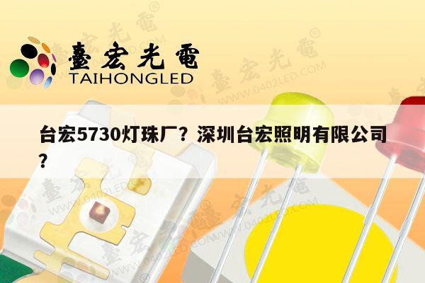 台宏5730灯珠厂？深圳台宏照明有限公司？-第1张图片-led灯珠, 贴片led灯珠, 直插led灯珠, 大功率灯珠, 3528灯珠, led灯珠厂家广东台宏光电科技有限公司 服务热线400-689-8189