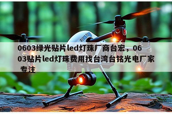 0603绿光贴片led灯珠厂商台宏，0603贴片led灯珠费用找台湾台铭光电厂家 专注-第1张图片-led灯珠, 贴片led灯珠, 直插led灯珠, 大功率灯珠, 3528灯珠, led灯珠厂家广东台宏光电科技有限公司 服务热线400-689-8189