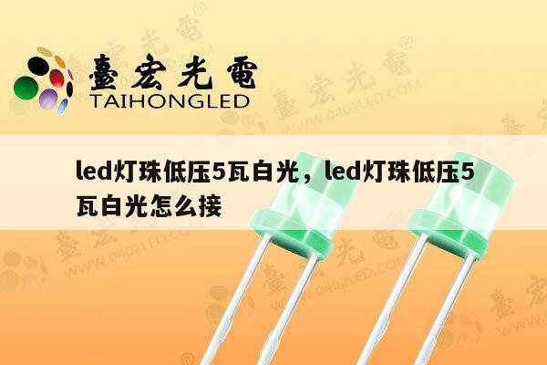 led灯珠低压5瓦白光，led灯珠低压5瓦白光怎么接-第1张图片-led灯珠, 贴片led灯珠, 直插led灯珠, 大功率灯珠, 3528灯珠, led灯珠厂家广东台宏光电科技有限公司 服务热线400-689-8189