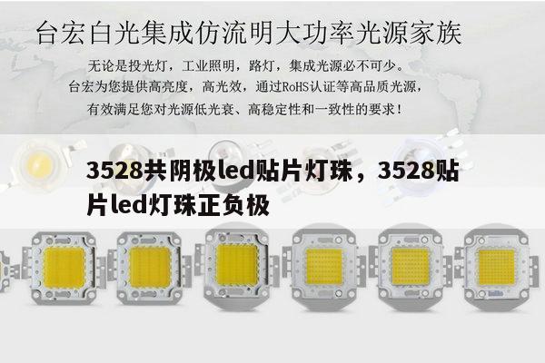 3528共阴极led贴片灯珠，3528贴片led灯珠正负极-第1张图片-led灯珠, 贴片led灯珠, 直插led灯珠, 大功率灯珠, 3528灯珠, led灯珠厂家广东台宏光电科技有限公司 服务热线400-689-8189