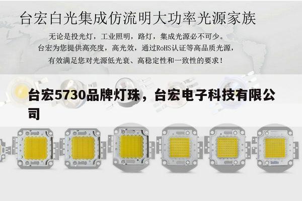 台宏5730品牌灯珠，台宏电子科技有限公司-第1张图片-led灯珠, 贴片led灯珠, 直插led灯珠, 大功率灯珠, 3528灯珠, led灯珠厂家广东台宏光电科技有限公司 服务热线400-689-8189